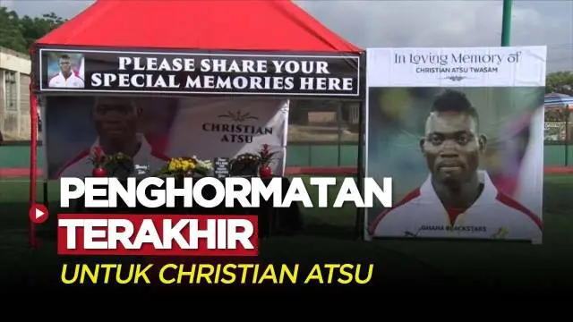 Berita Video, Warga Ghana Berikan Penghormatan Terakhir untuk Christian Atsu pada Sabtu (4/3/2023)