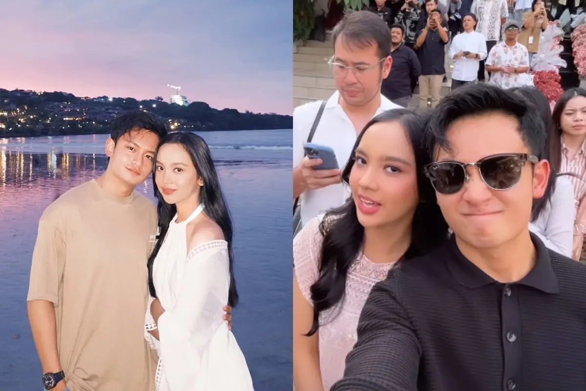 Gaya Liburan Randy Martin dan Lyodra Ginting di Bali, Foto Bersama Pertama Setelah Go Public