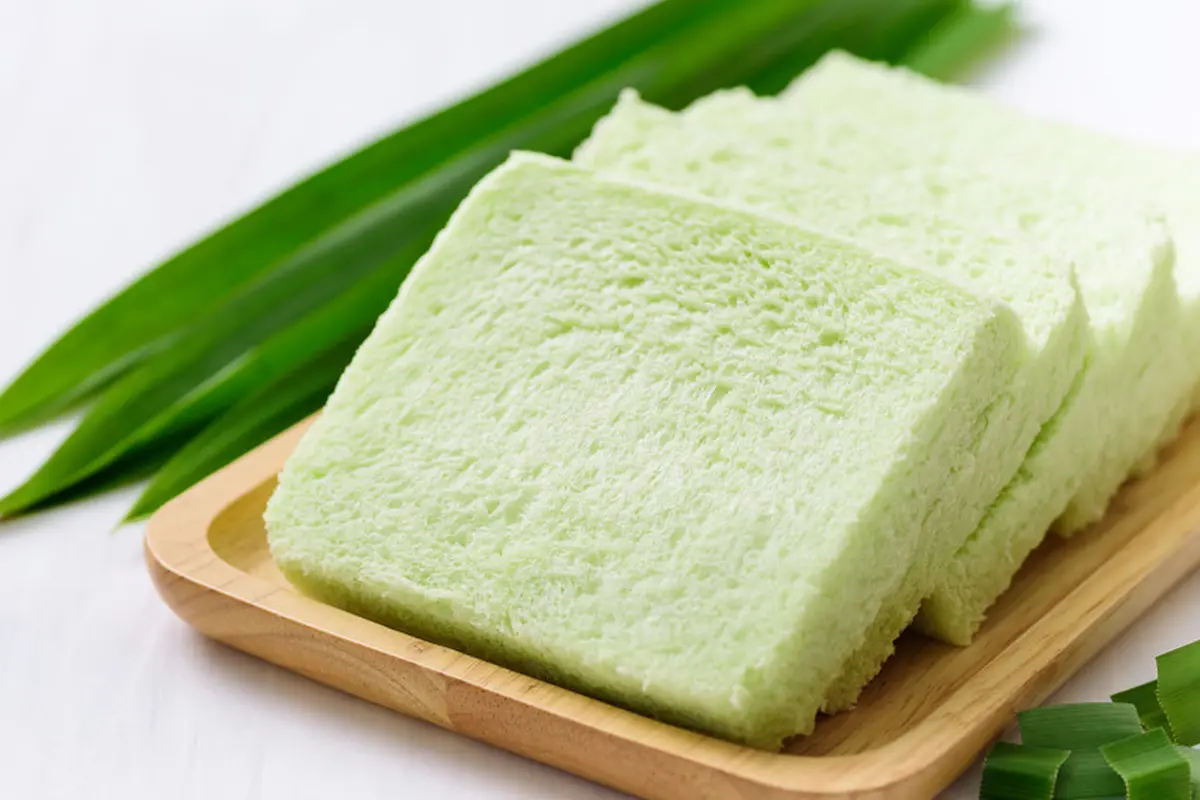roti tawar pandan