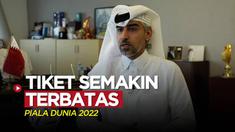 Berita video tiket untuk menonton langsung Piala Dunia 2022 di Qatar semakin terbatas karena sudah 1,8 yang terjual, Senin (4/7/2022).