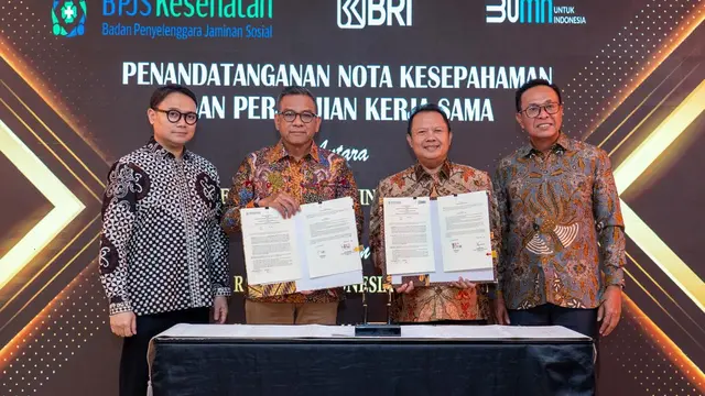 Tingkatkan Kualitas Infrastruktur Kesehatan di Indonesia, BRI dan BPJS Kesehatan Jalin Kerja Sama