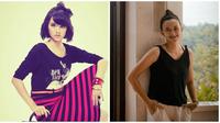 Masa Gadis Vs Kini Artis Menikah Sebelum 20 Tahun. (Sumber: Instagram/dahliachr)