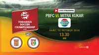 PBFC vs Mitra (Liputan6.com/Abdillah/Deisy)