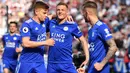 7. Leicester City - 9.660.088 view. (AFP/Ben Stansall)