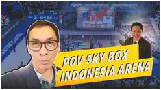 Berita video, vlog kali ini Erwin Fitriansyah jurnalis bola.com mendapat kesempatan melihat pertandingan FIBA World Cup 2023 dari Sky Box di Indonesia Arena.