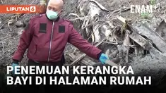 Geger! Penemuan Kerangka Bayi Terkubur di Halaman Rumah
