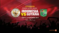 Prediksi Indonesia Vs Guyana (Liputan6.com/Abdillah)
