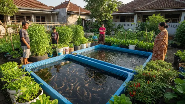 inspirasi kebun produktif warga RT tanpa modal besar