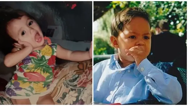 6 Potret Masa Kecil Amanda Gonzales dan Christian Rontini, Kini Telah Resmi Menikah