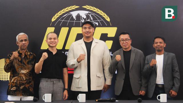 Konferensi pers peresmian UCC dan Byon Combat 5