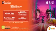 BNI Hadir di MotoGP Pertamina Grand Prix Indonesia 2026, Tawarkan Kemudahan Transaksi dan Beragam Promo
