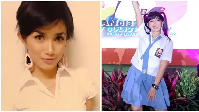 6 Potret Masa Remaja Artis Vs Kini Ketika Pakai Baju Seragam SMA, Bak Tak Menua