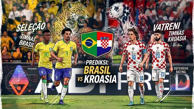 Prediksi Timnas Brasil Vs Timnas Kroasia