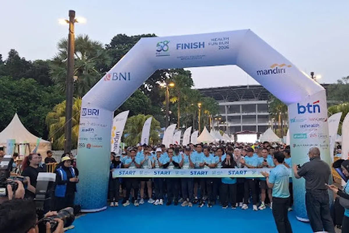 BPJS Kesehatan Gelar Health Fun Run di GBK, Ajak Generasi Muda Hidup Sehat