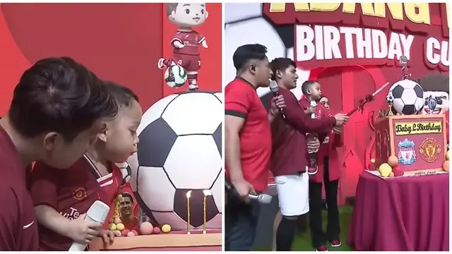 Ganti Nama dari Leslar Jadi Levian, Ini 6 Momen Ultah Anak Lesti Kejora dan Rizky Billar