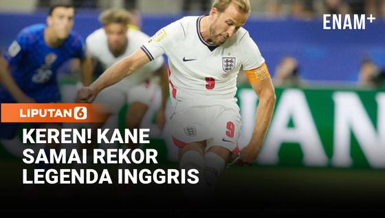 Kane Samai Rekor Legenda Inggris, Kroasia Dipaksa Menyerah 4-2