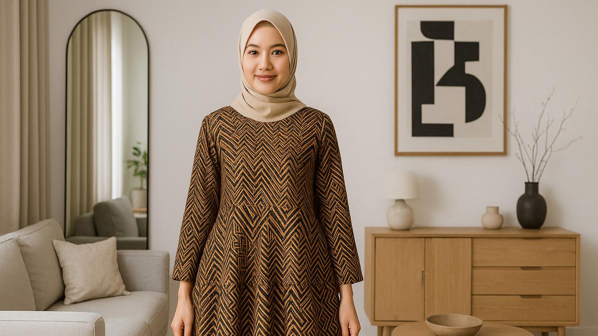 13 Pilihan Model Tunik Batik Simpel tapi Mewah, Cocok untuk Kondangan hingga Acara Resmi