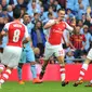 Arsenal vs City (Glyn Kirk/AFP)