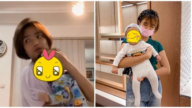 Bantu Asuh Baby Gala, Ini 6 Potret Fuji Adik Bibi Ardiansyah