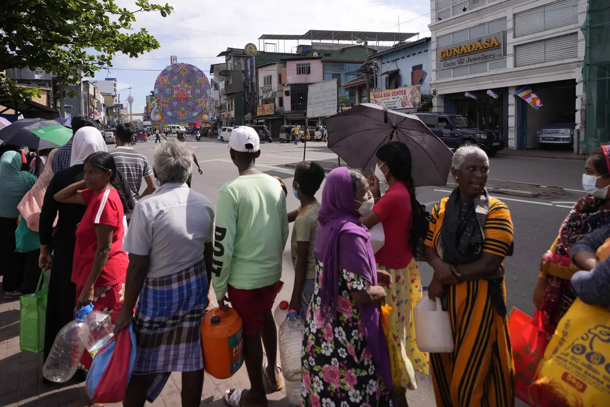 Potret Kelangkaan Gas untuk Memasak di Sri Lanka-AP 4