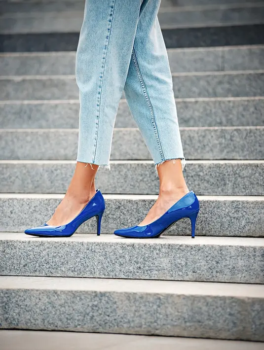 Buat kamu yang mempunyai postur tubuh yang pendek, wajib punya heels nih! karena bisa membuat kakimu terlihat lebih jenjang dan tinggi / copyright shutterstock