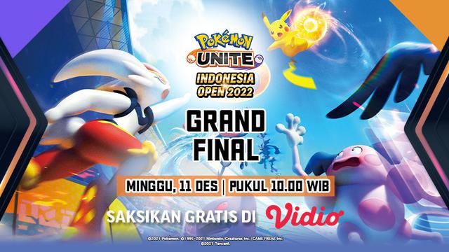 Link live streaming Grandfinal Pokemon United Indonesia Open 2022 di Vidio, Minggu 11 Desember