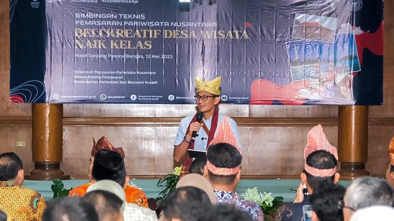 Menparekraf Sandiaga Uno