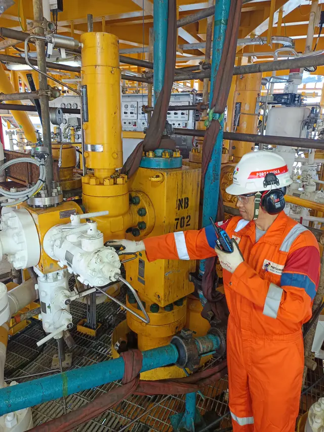 Proyek Sisi Nubi Area of Interest 1-3-5 (SNB AOI 1-3-5) di Wilayah Kerja (WK) Mahakam. (Dok Pertamina)