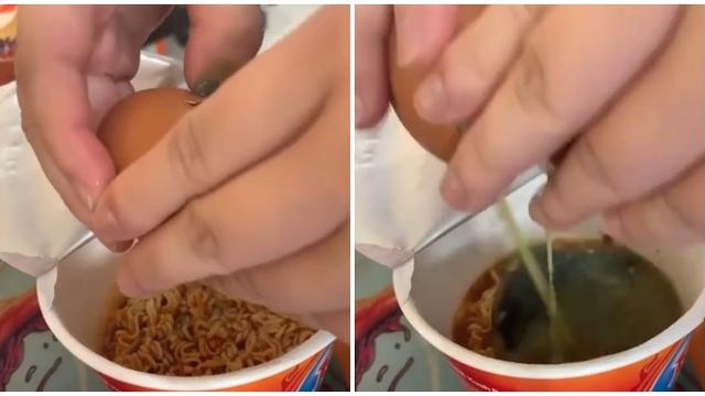6 Momen Apes ketika Pecahkan Telur Ini Bikin Elus Dada, Jadi Malas Masak
