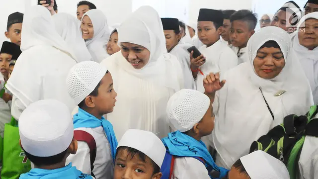 Jelang Harlah, Muslimat NU Gelar Doa Bersama Anak Yatim
