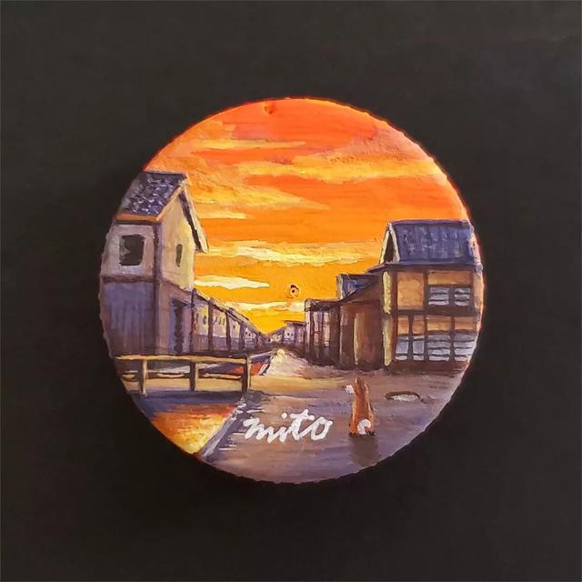 Lukisan di Tutup Botol