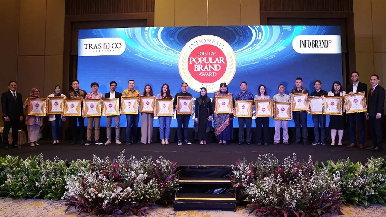 Para Brand Ternama Peraih Indonesia Digital Popular Brand Award 2023