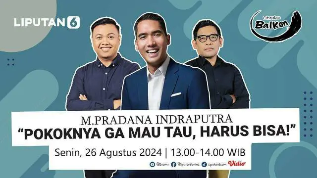 M. Pradana Indraputra, atau yang akrab disapa Dana, adalah sosok muda yang mencuri perhatian dalam dunia politik Indonesia. Kepemimpinannya yang kuat dan inspiratif membuatnya menjadi role model bagi kaum muda dalam kepemimpinan nasional dan pergerak...