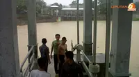 Volume Banjir Kanal Barat Semarang Siaga I