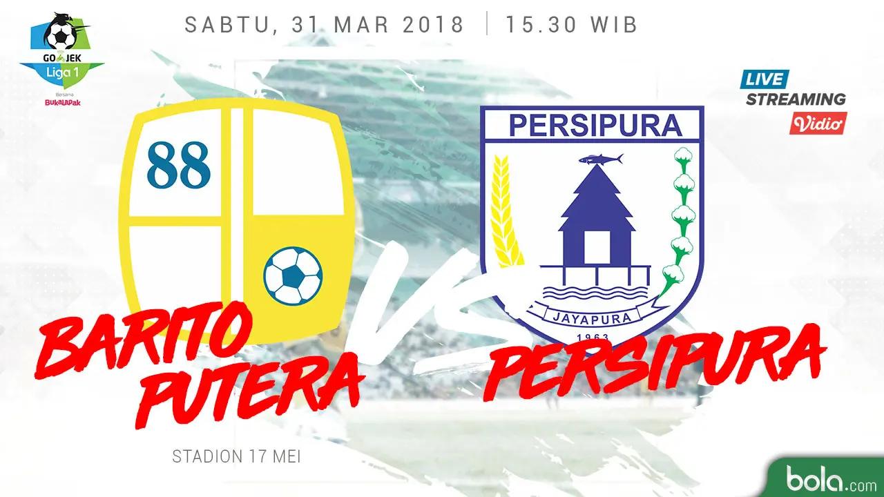 Barito Putera Vs Persipura Jayapura