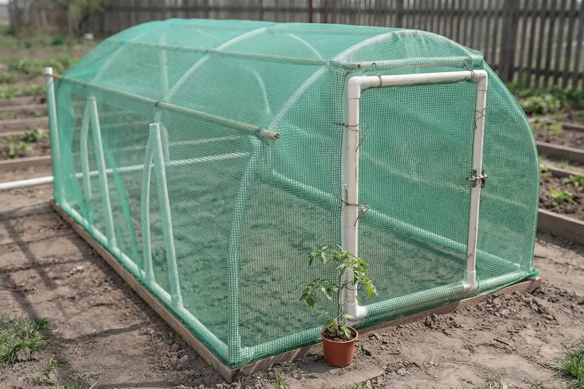 Cara Membuat Greenhouse Sederhana dari Pipa PVC