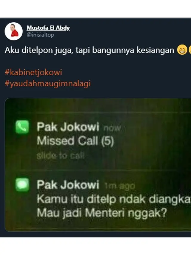 6 Meme Kocak Kabinet Jokowi ala Warganet Ini Bikin Ketawa Geli