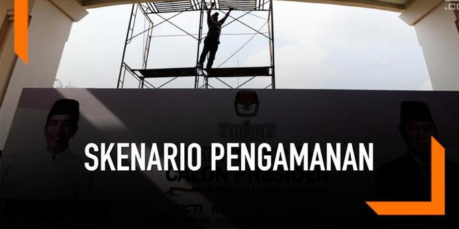 VIDEO: Begini Skenario Pengamanan Debat Kedua