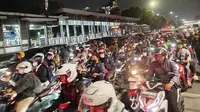 Melihat Kemacetan di Sekitar KPU Jakarta, Imbas Pengundian Nomor Urut Cagub-Cawagub
