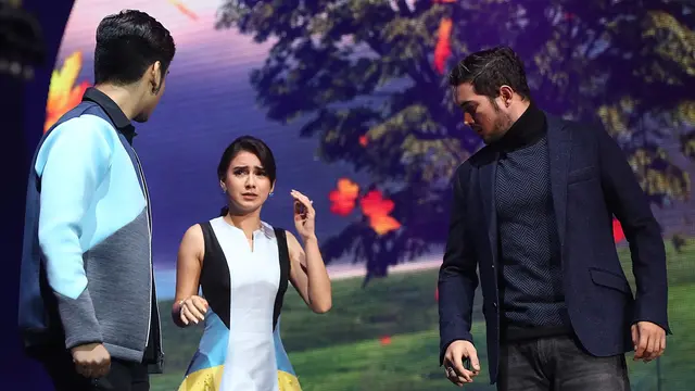 [Bintang] Adegan Sinetron Berkah Cinta di SCTV Music Awards