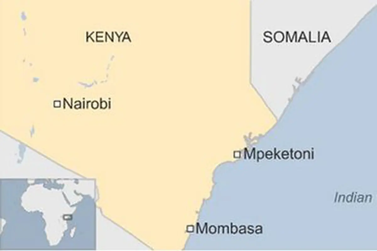 Peta Kenya-Somalia