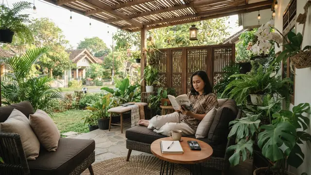 Cara Membuat Teras Terlihat seperti Area Lounge Hotel Model Kenapa Ini Cocok untuk Introvert