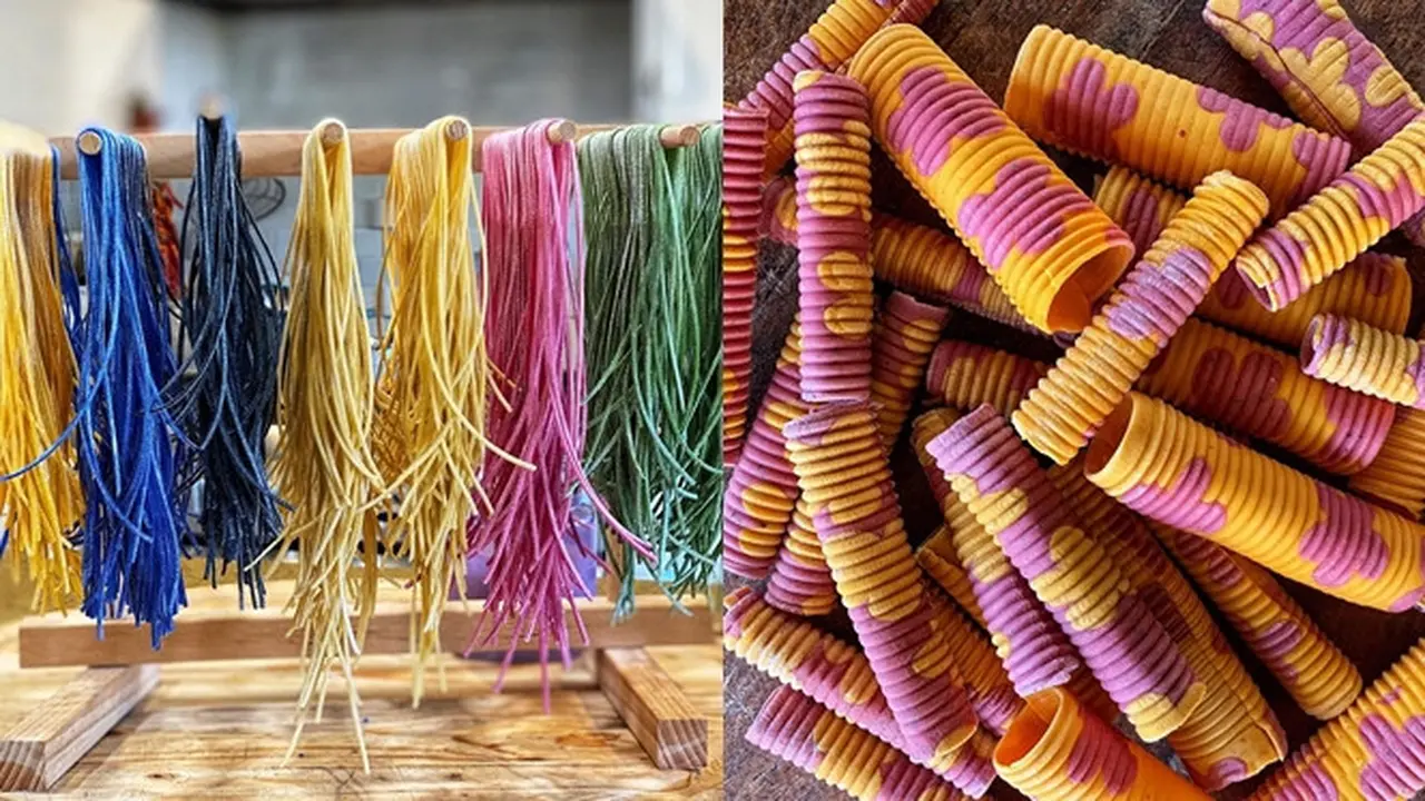Koki Rumahan Ini Buat Pasta Berwarna yang Unik dan Berbeda, 6 Hasilnya Bak Pelangi