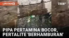Kena Pengeboran PDAM, Pipa Pertamina di Cilincing Bocor
