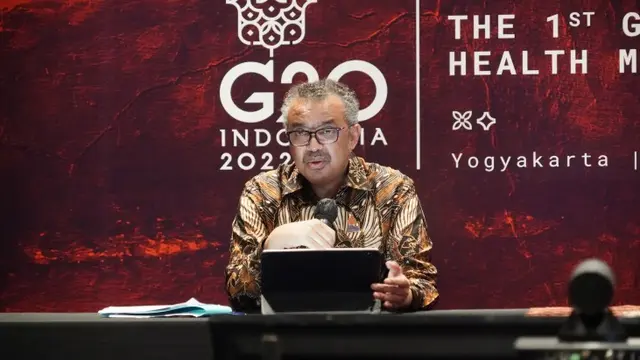 Dirjen WHO Tedros Adhanom Ghebreyesus