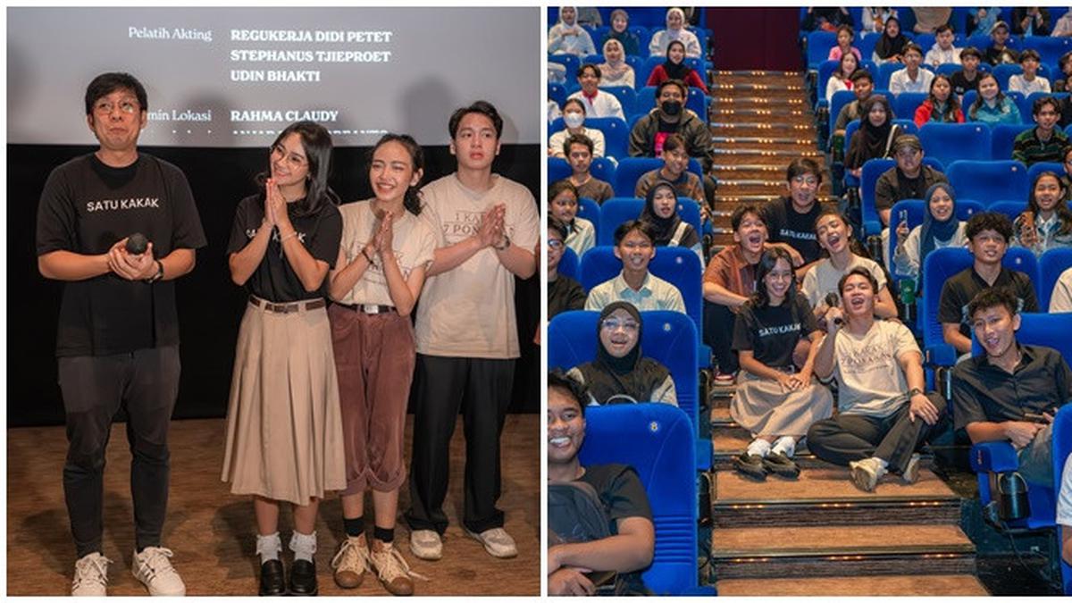6 Potret Pemain Film 1 Kakak 7 Ponakan Cinema Visit, Raup 147 Ribu hingga Hari Ketiga