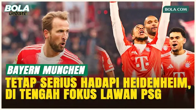 Bayern Munchen Mode Gila! Vincent Kompany Pastikan Heidenheim Tak Akan Selamat