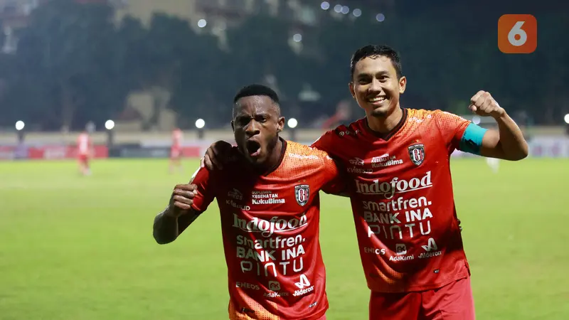 Foto: Lawan 10 Pemain Bali United, Arema FC Tumbang di BRI Liga 1