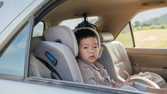 Ilustrasi kursi keselamatan untuk anak/freepik.com/jcomp