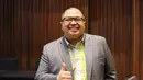 Presenter Kemal mengakui memiliki banyak teman baru makan dan jaringan jadi makin luas semenjak ia menggunakan aplikasi Beetalk, Energy Building, SCBD, Jakarta Selatan, Selasa (18/11/2014). (Liputan6.com/Gilar Dhani)